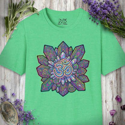 "Om Crystal Cluster" T-SHIRT