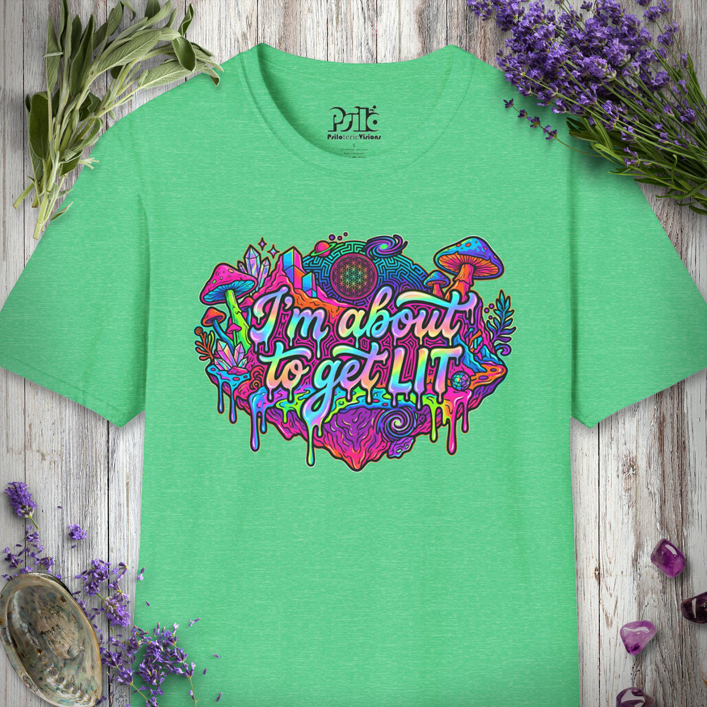 "Lit Island" T-SHIRT