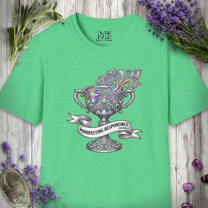 "Manifesting Responsibly Gauntlet" T-SHIRT