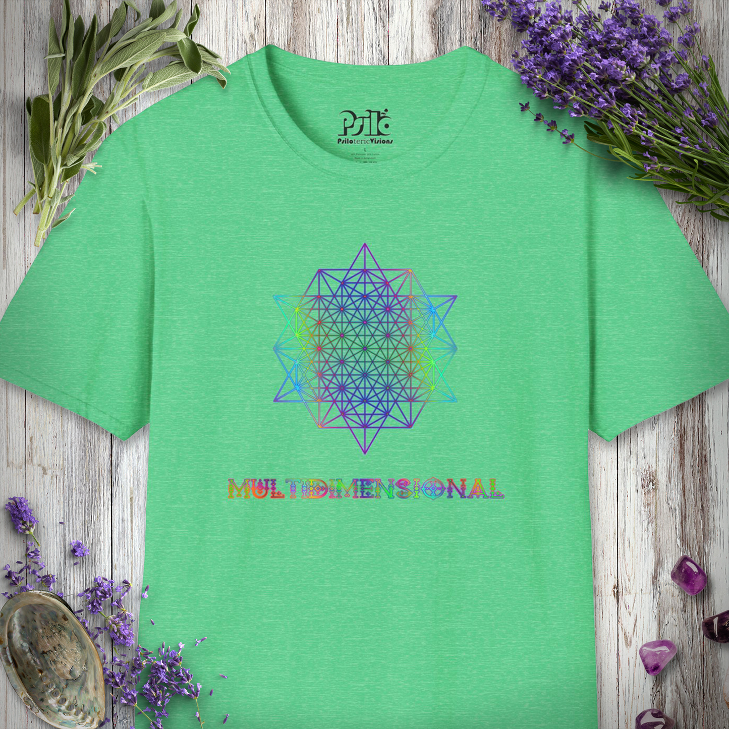 "Multidimensional 64 Tetrahedron" T-SHIRT