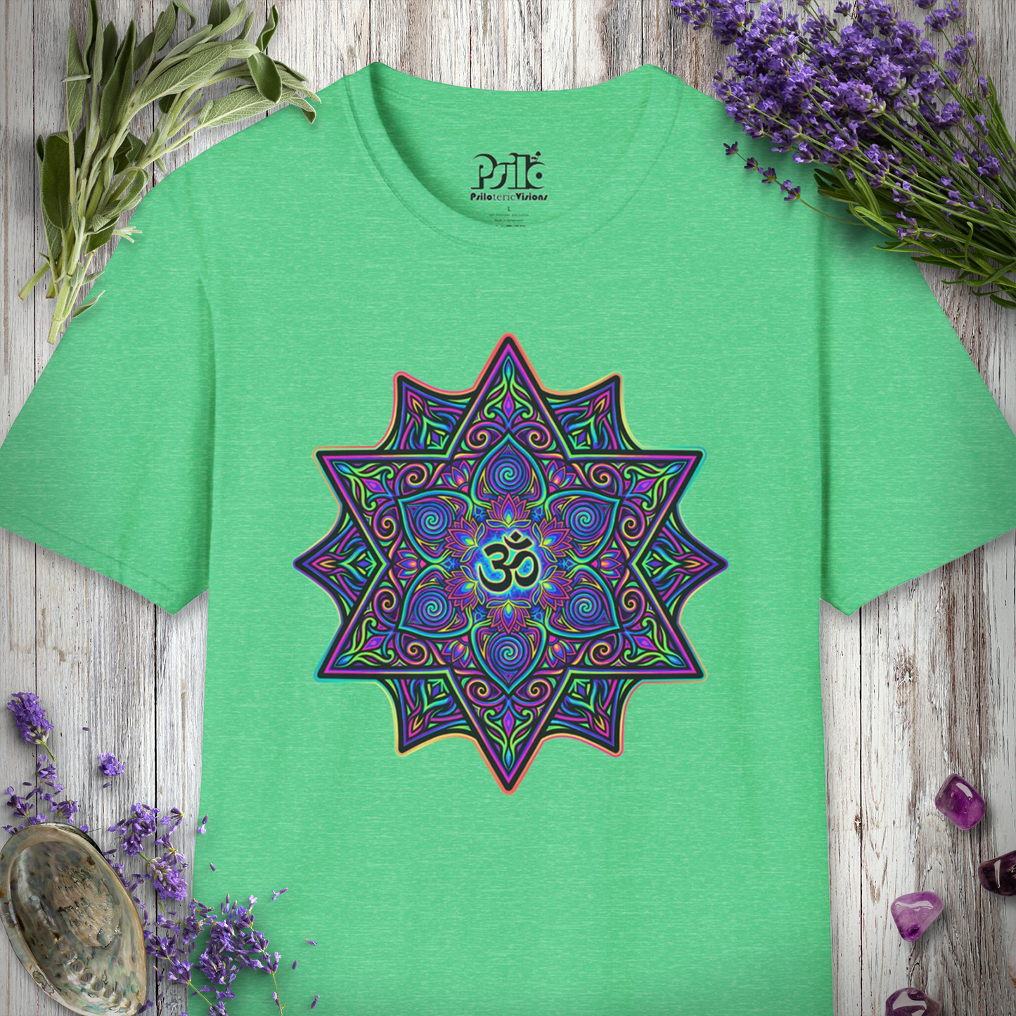 "Om Merkaba Mandala" T-SHIRT