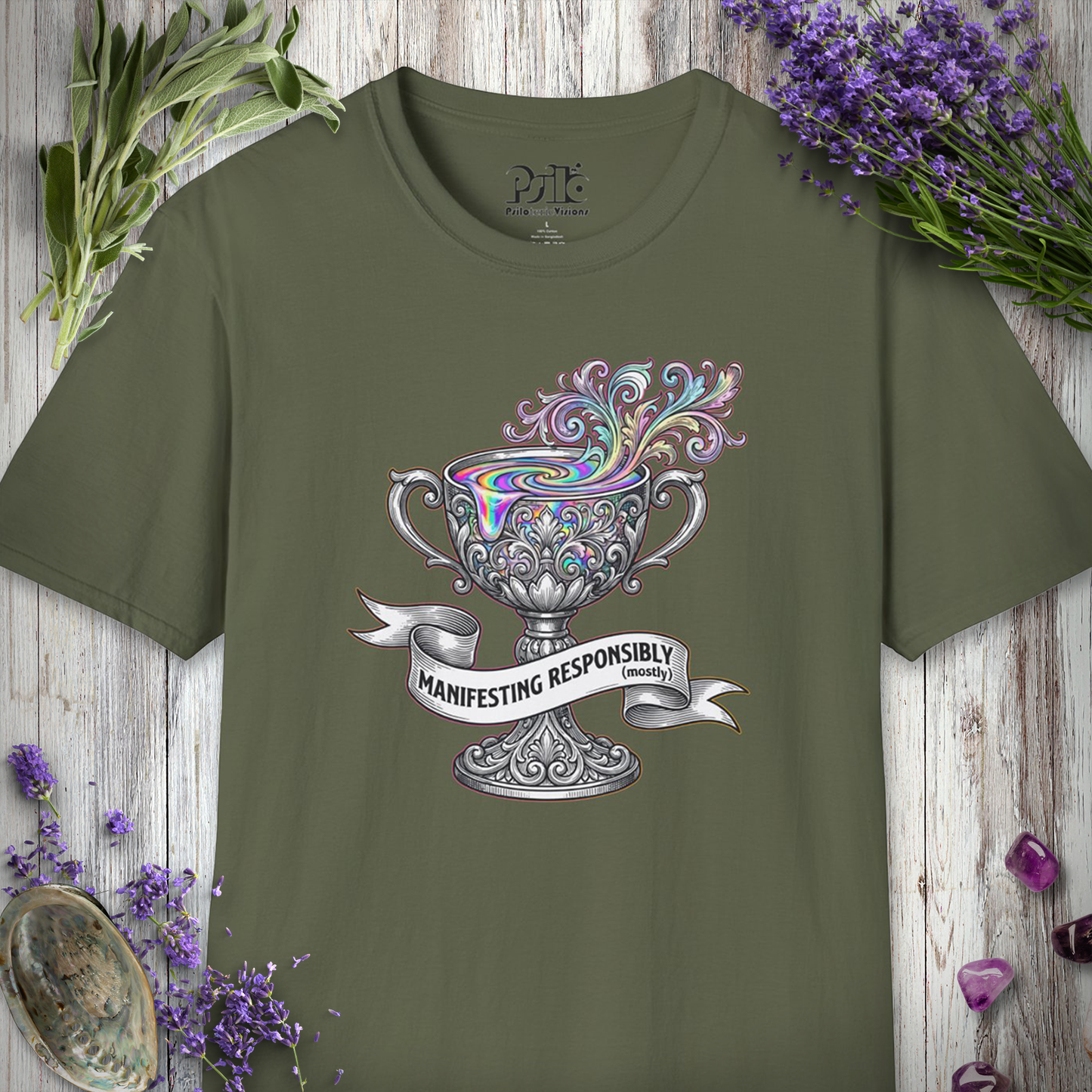 "Manifesting Responsibly Gauntlet" T-SHIRT