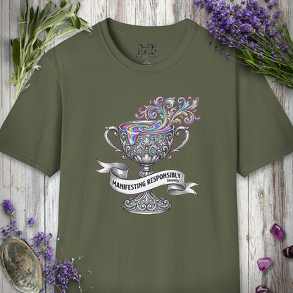 "Manifesting Responsibly Gauntlet" T-SHIRT