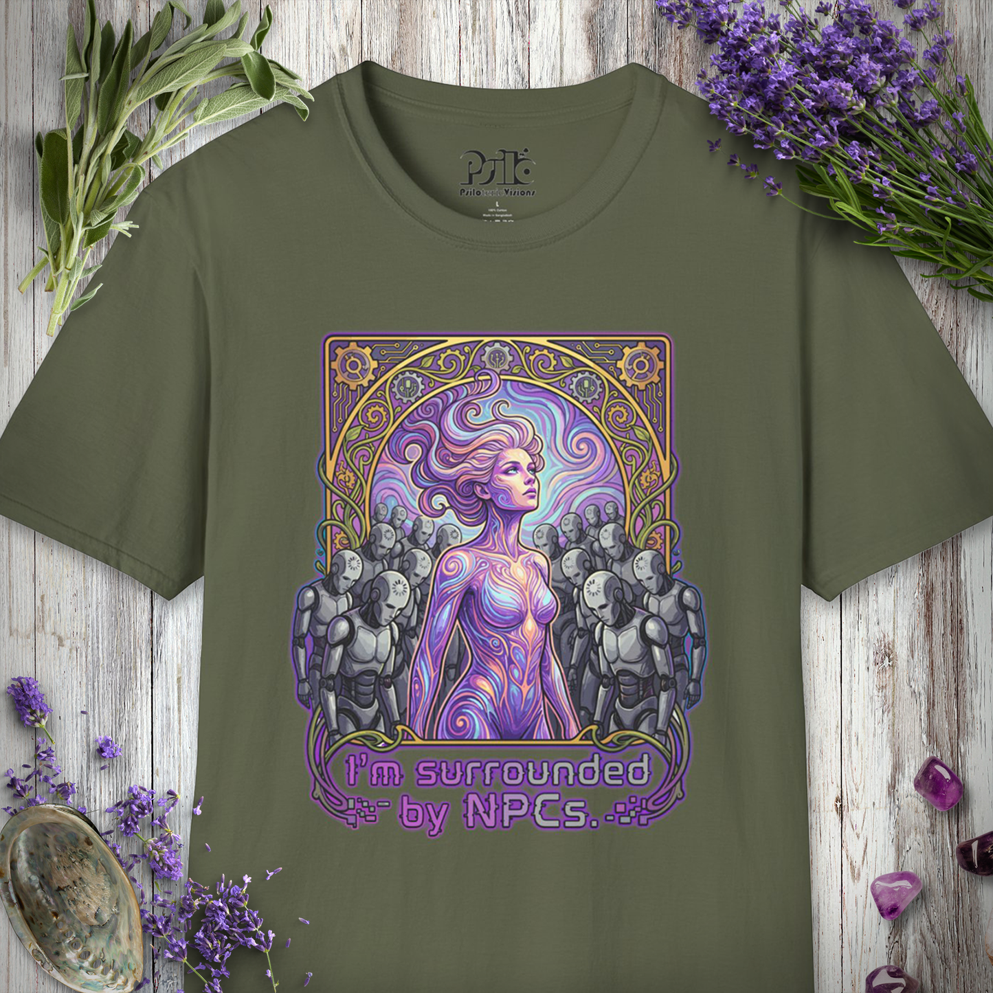 "Surrounded NPC Life" T-SHIRT