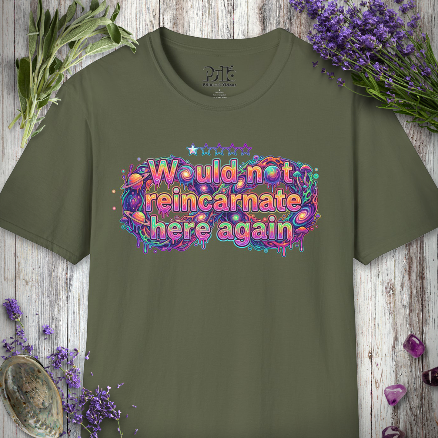 "Would NOT Reincarnate - Infinity" T-SHIRT