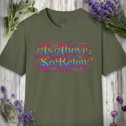 "As Above So Below" T-SHIRT