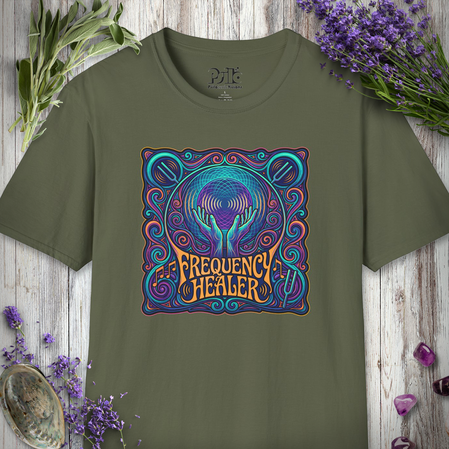 "Frequency Healer" T-SHIRT