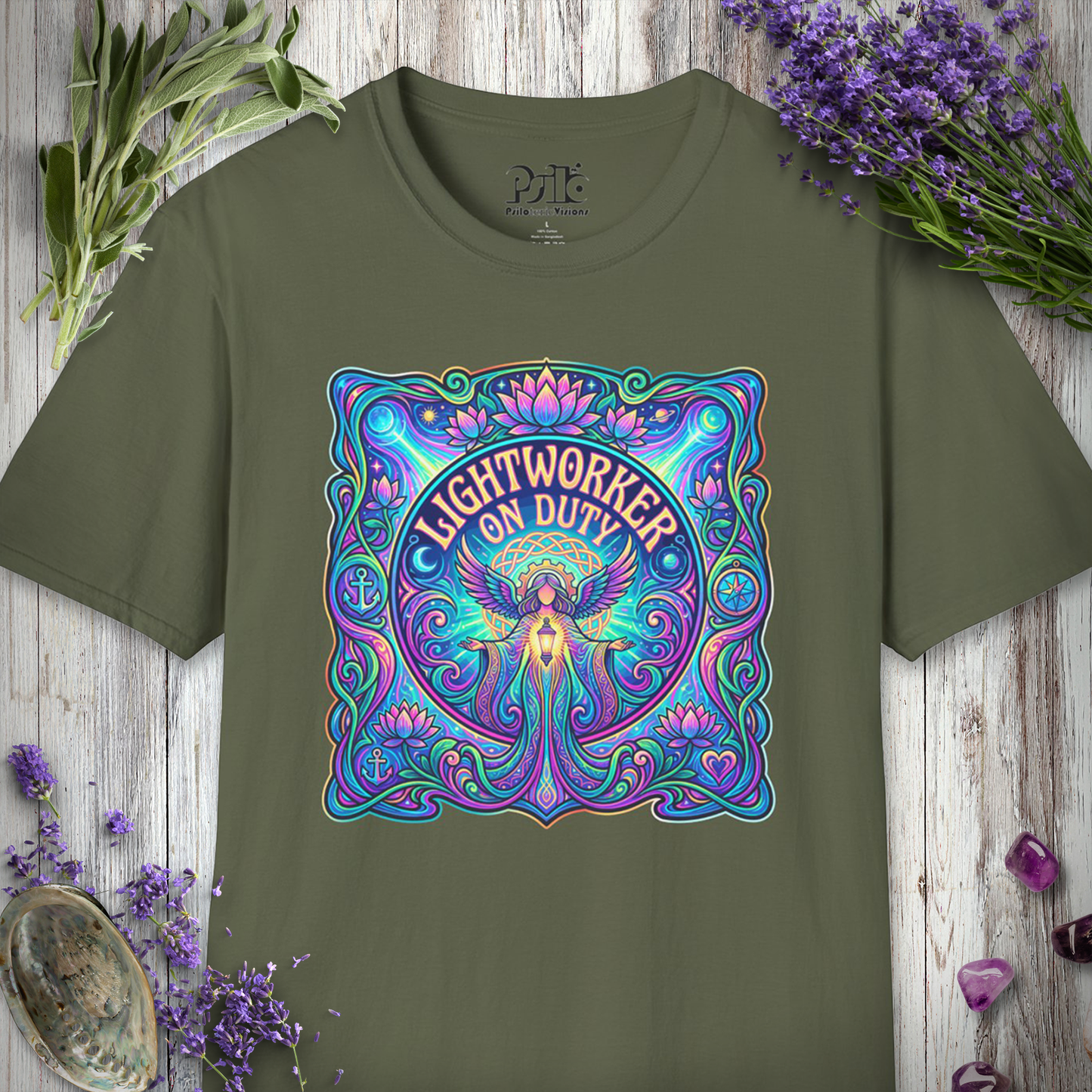 "Light Worker On Duty" T-SHIRT