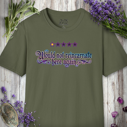 "Would Not Reincarnate - Victorian" T-SHIRT