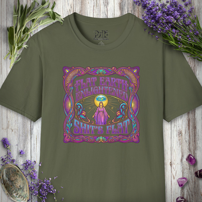 "Flat Earth Enlightened" T-SHIRT