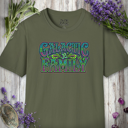 "Galactic Family - Green" T-SHIRT