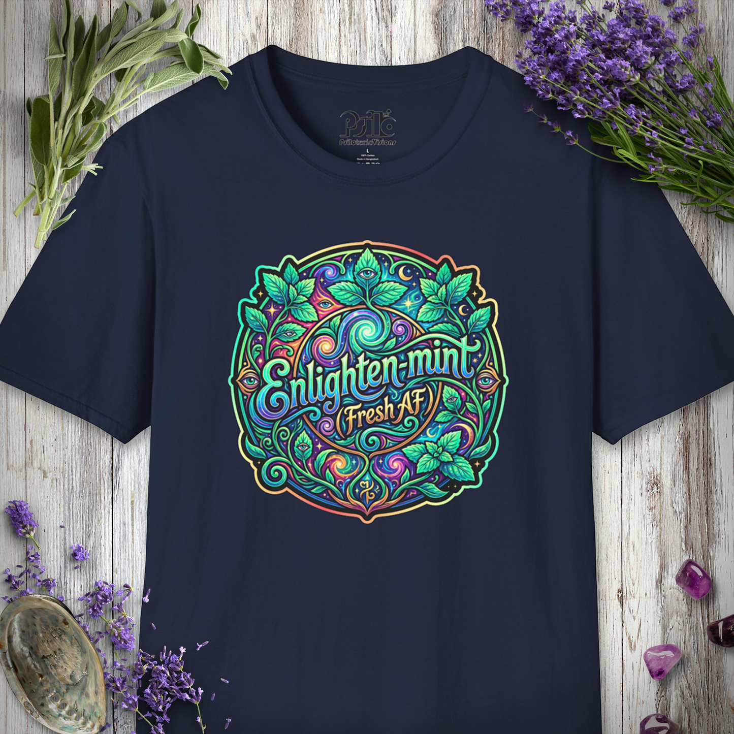 "Enlighten-Mint" T-SHIRT