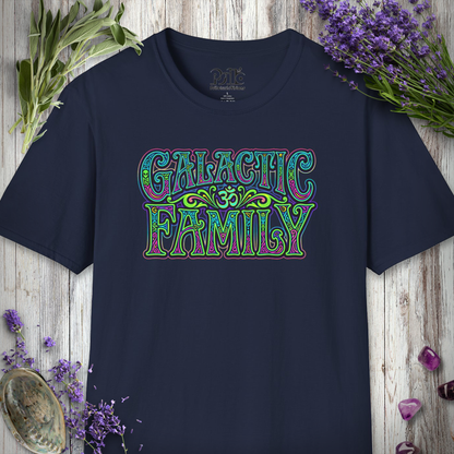 "Galactic Family - Green" T-SHIRT