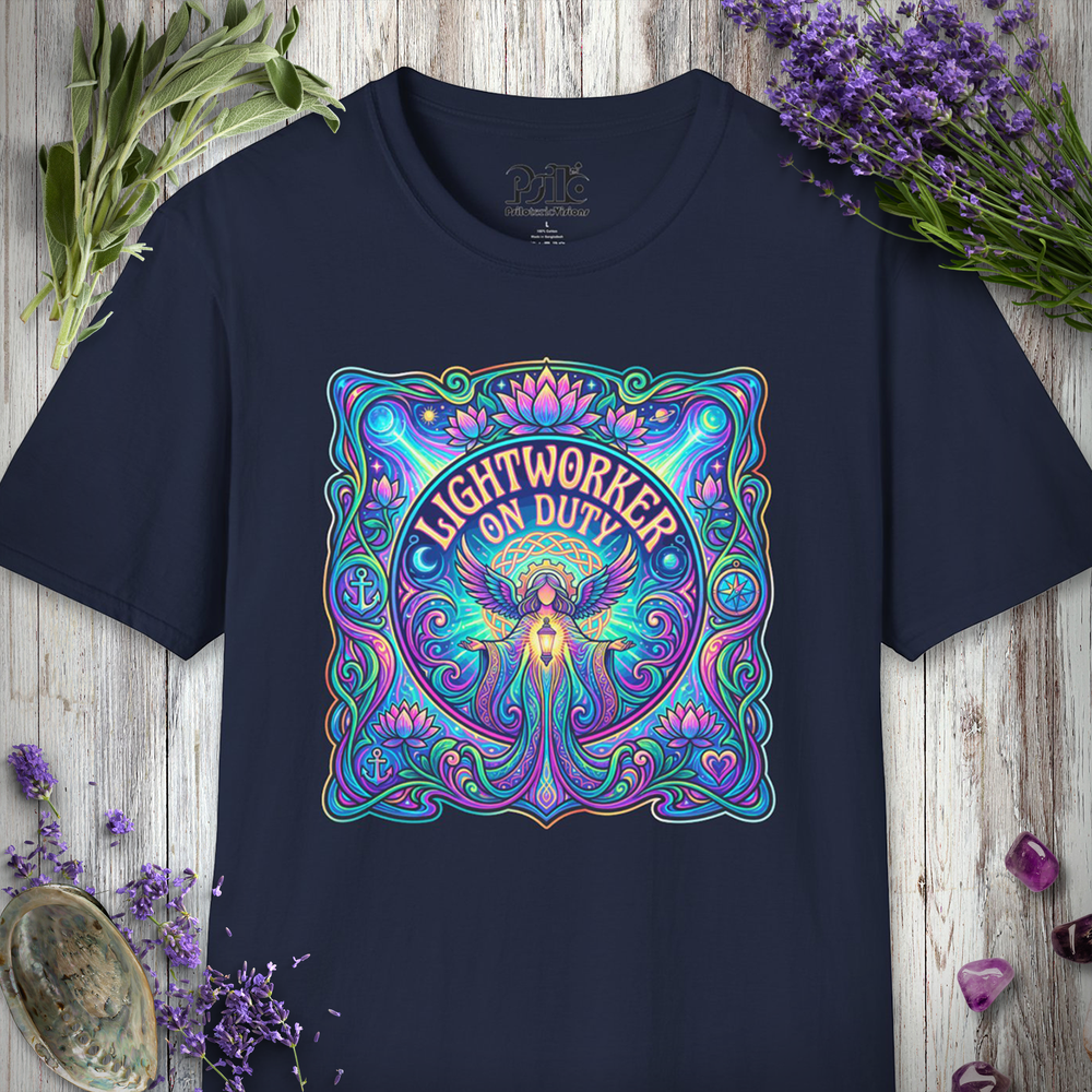 "Light Worker On Duty" T-SHIRT