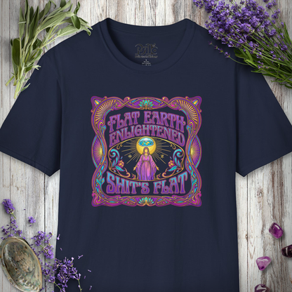 "Flat Earth Enlightened" T-SHIRT
