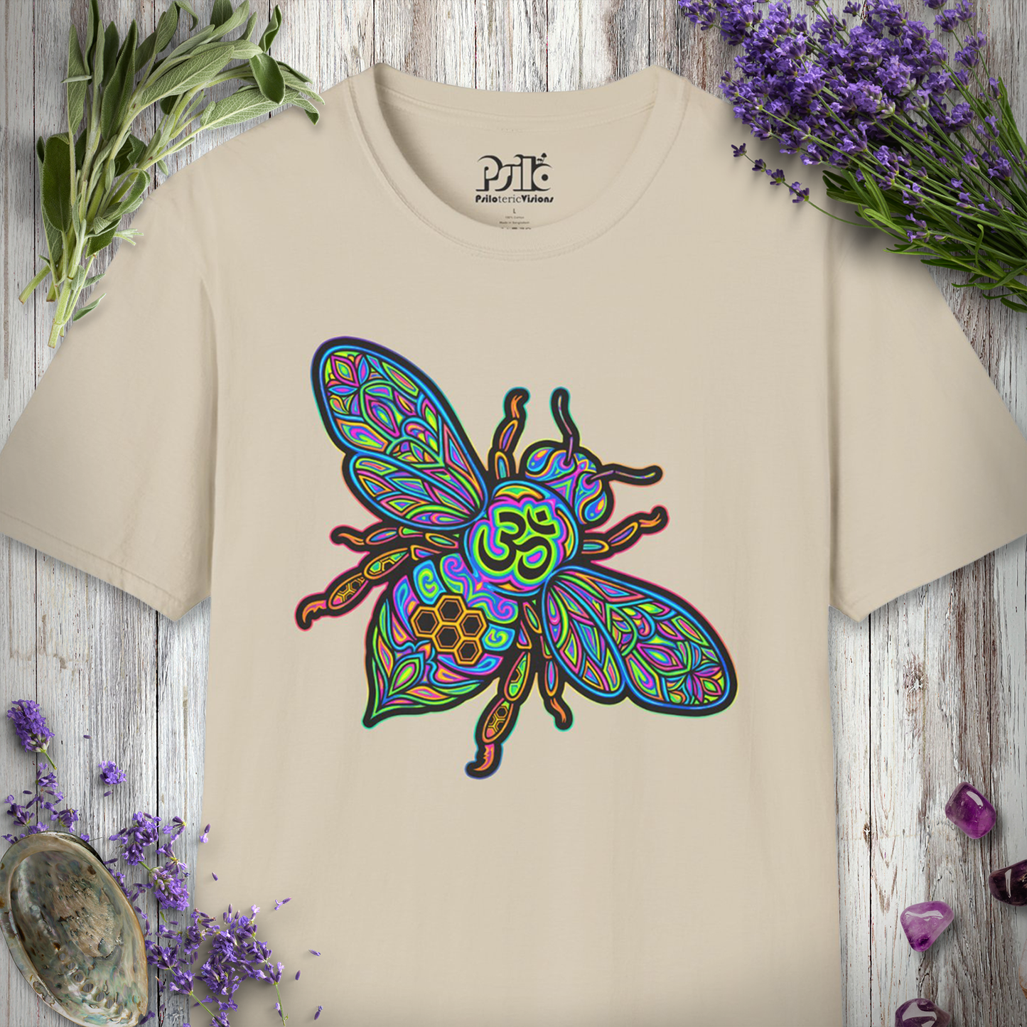 "Om Bee Trippin" T-SHIRT