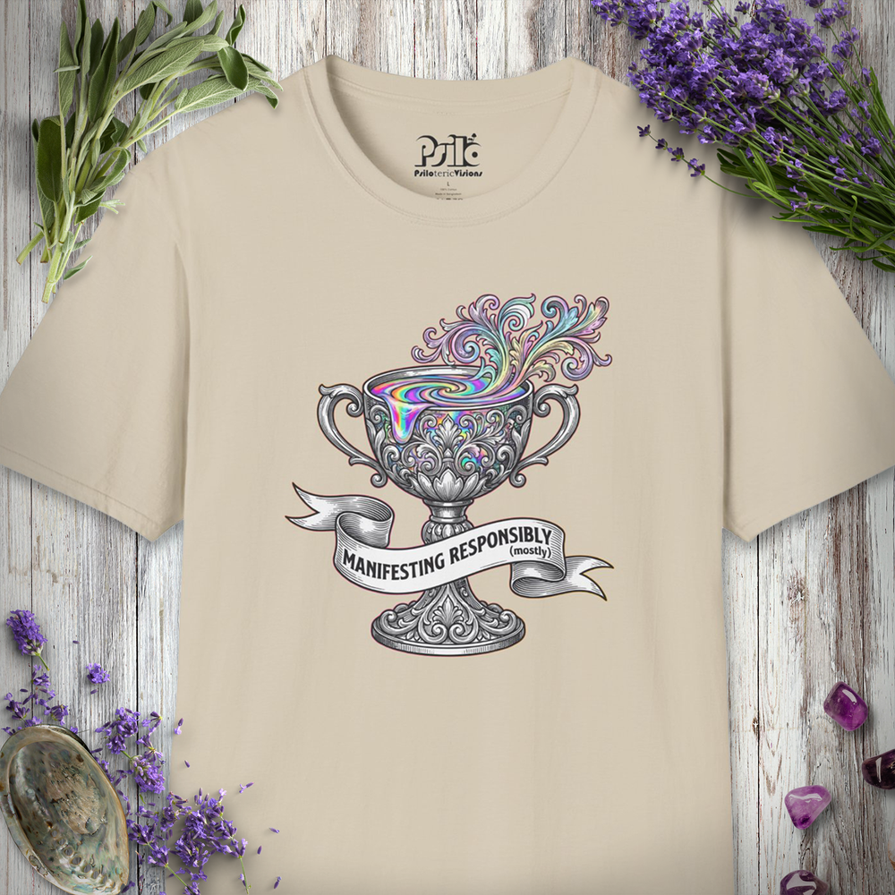 "Manifesting Responsibly Gauntlet" T-SHIRT