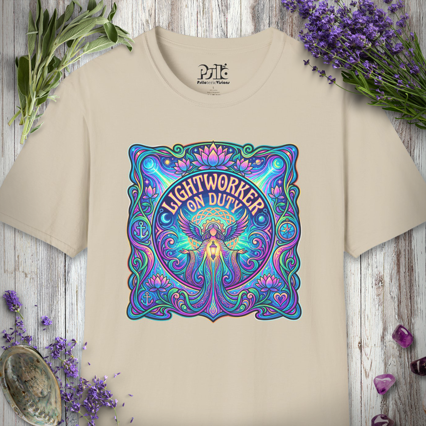 "Light Worker On Duty" T-SHIRT