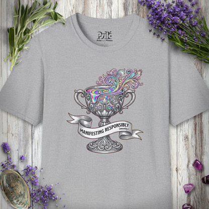 "Manifesting Responsibly Gauntlet" T-SHIRT