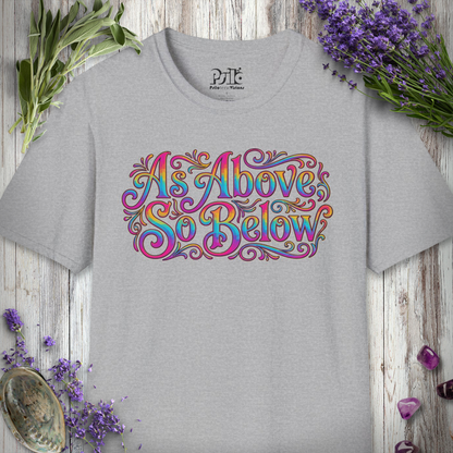"As Above So Below" T-SHIRT