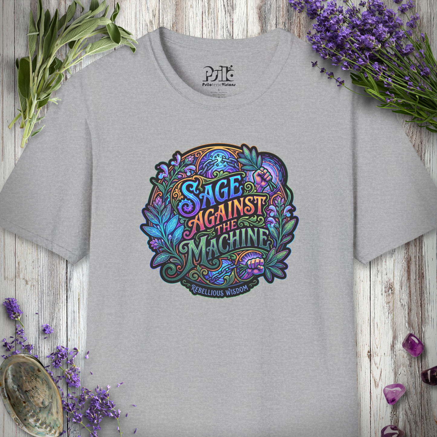 "Sage Against The Machine" T-SHIRT