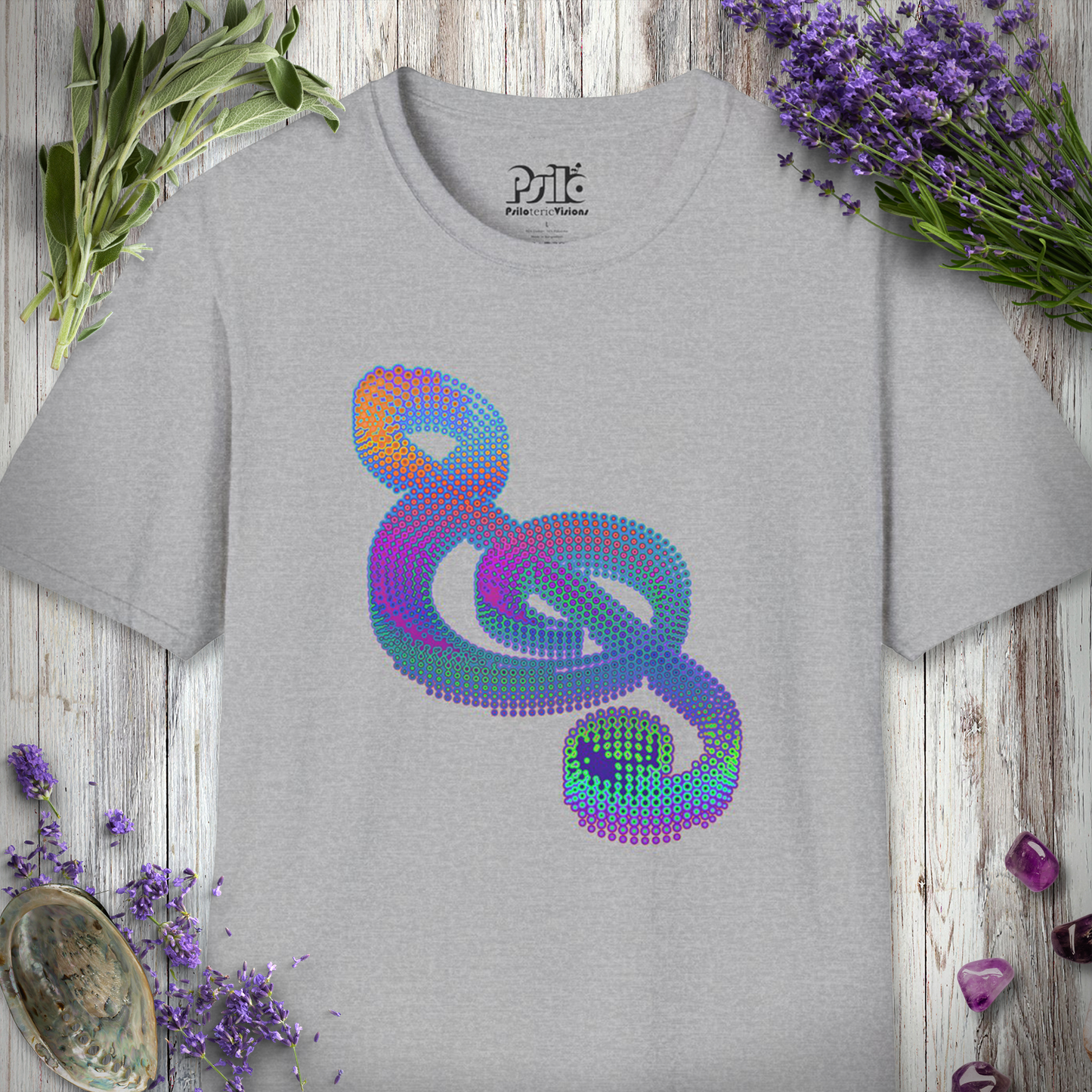 "Dotted Clef" T-SHIRT