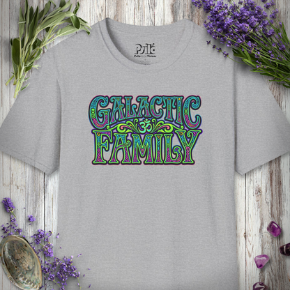 "Galactic Family - Green" T-SHIRT