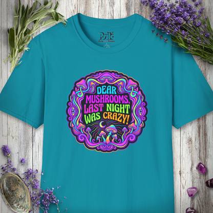 "Last Night Mushrooms" T-SHIRT