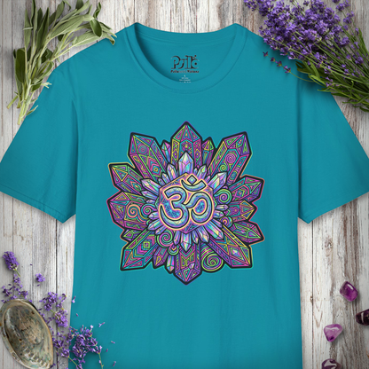 "Om Crystal Cluster" T-SHIRT