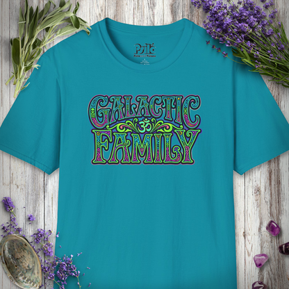 "Galactic Family - Green" T-SHIRT