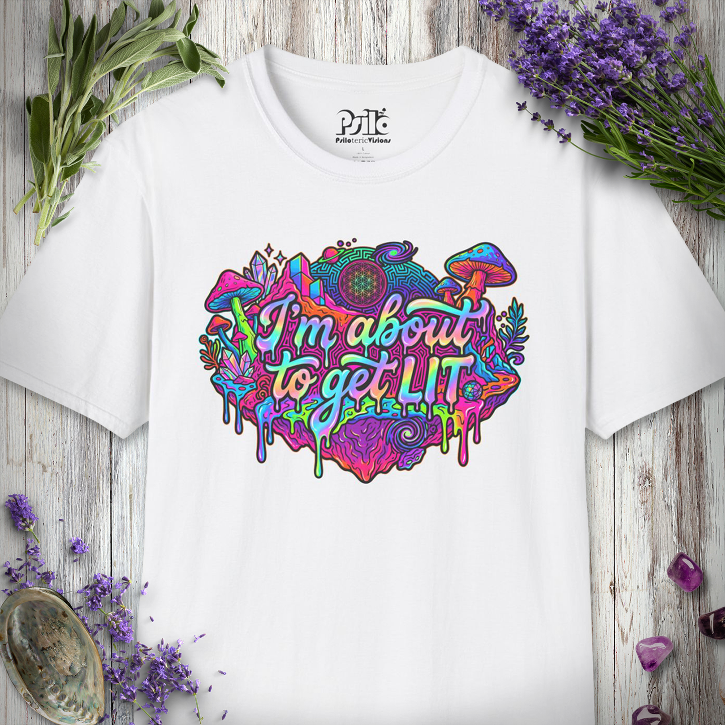 "Lit Island" T-SHIRT