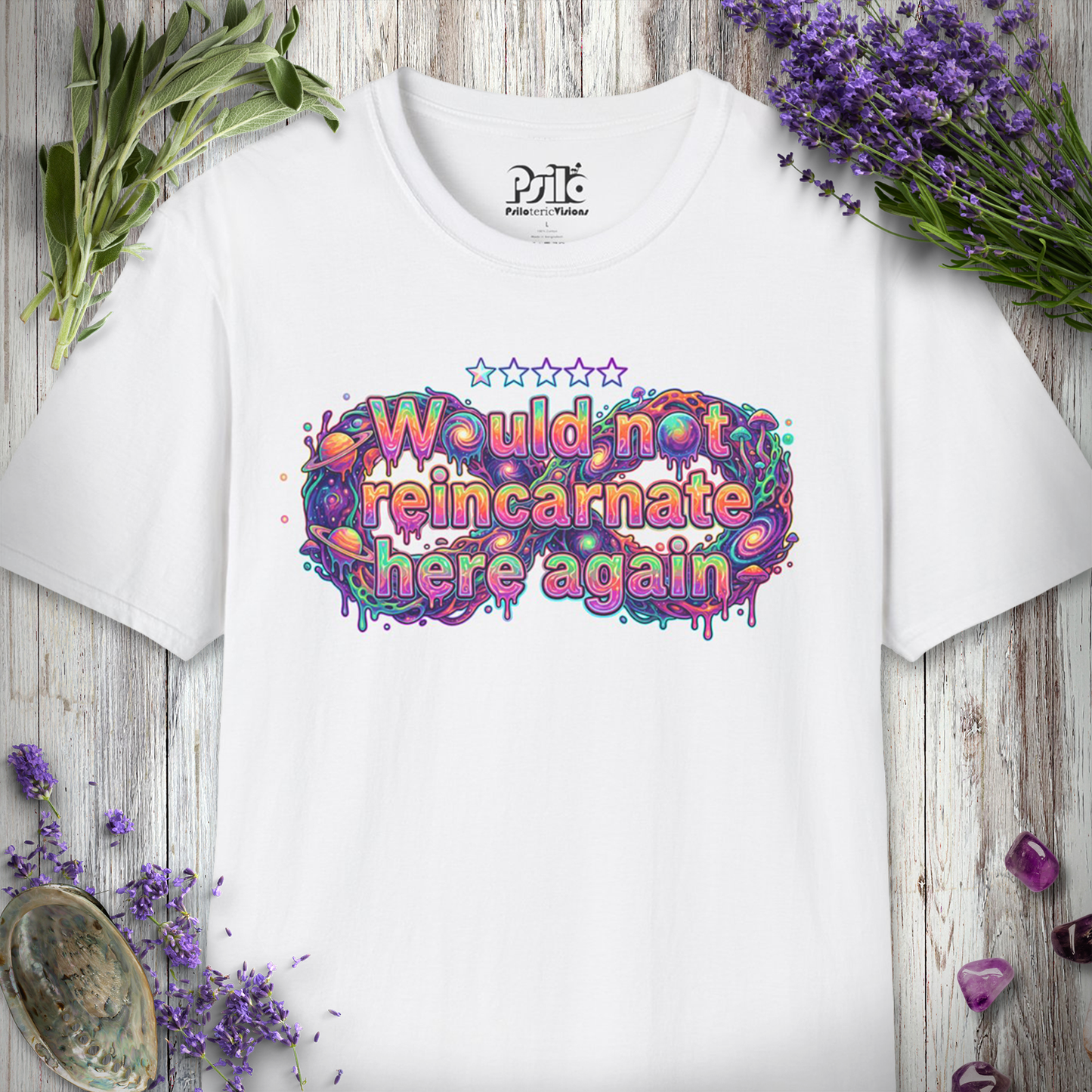 "Would NOT Reincarnate - Infinity" T-SHIRT