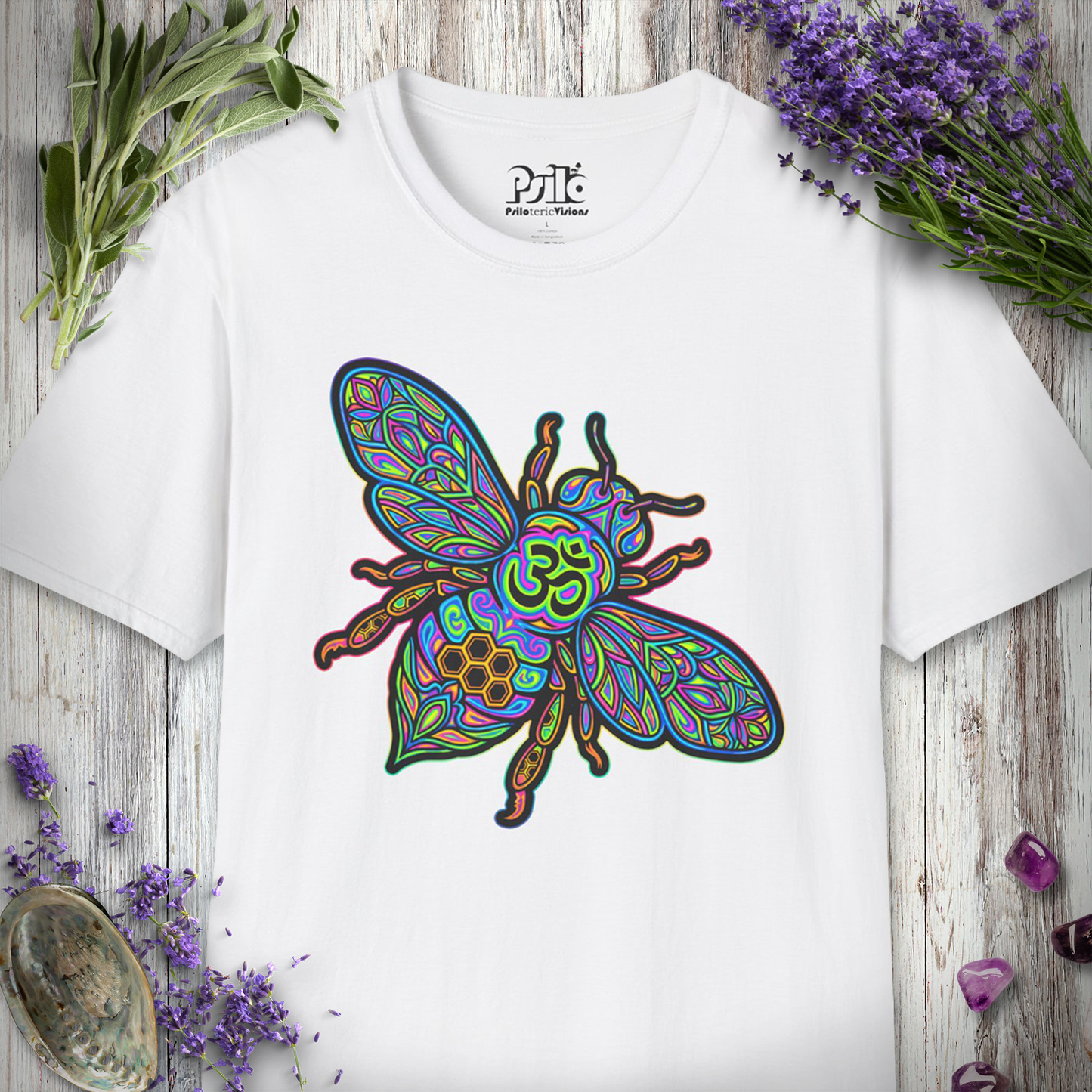 "Om Bee Trippin" T-SHIRT