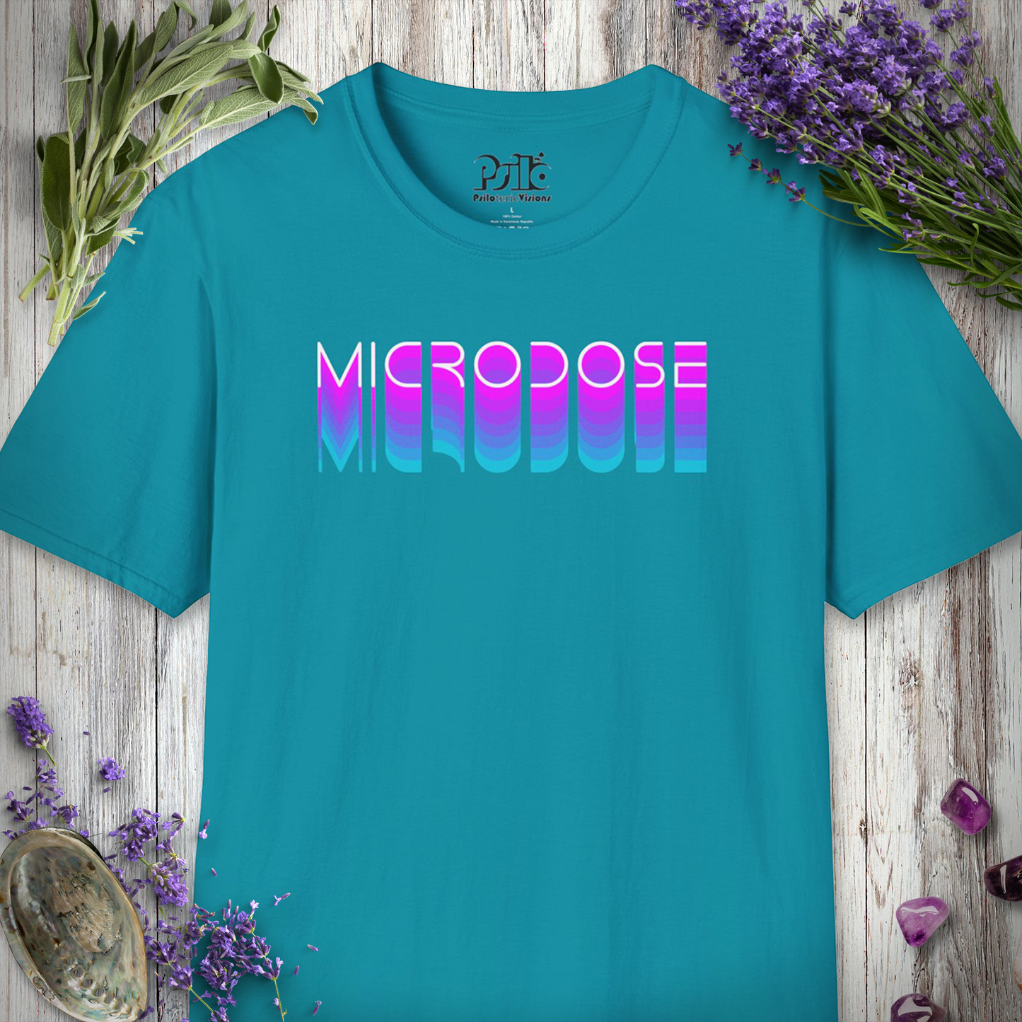 Microdose Text Effect T-SHIRT *