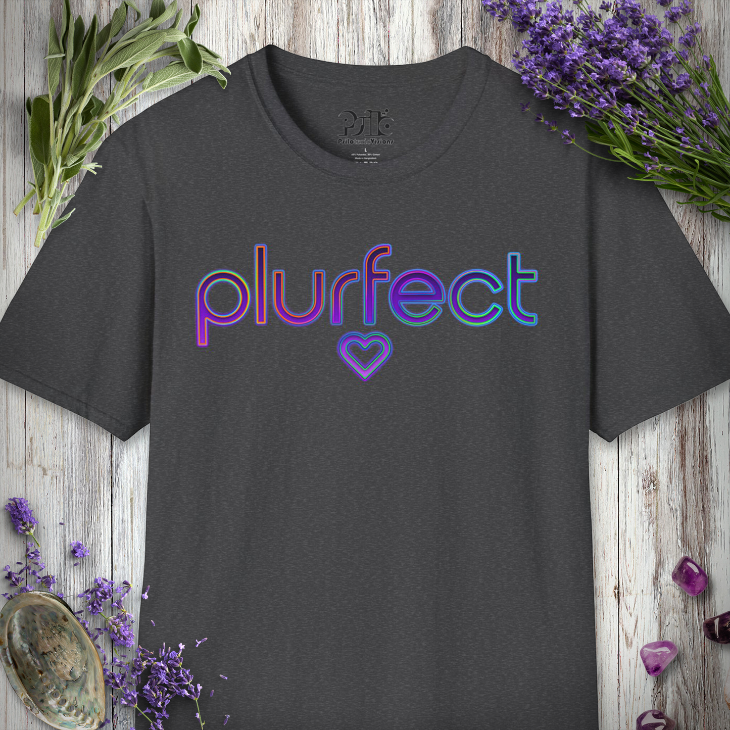 "Minimal Plurfect Heart" T-SHIRT