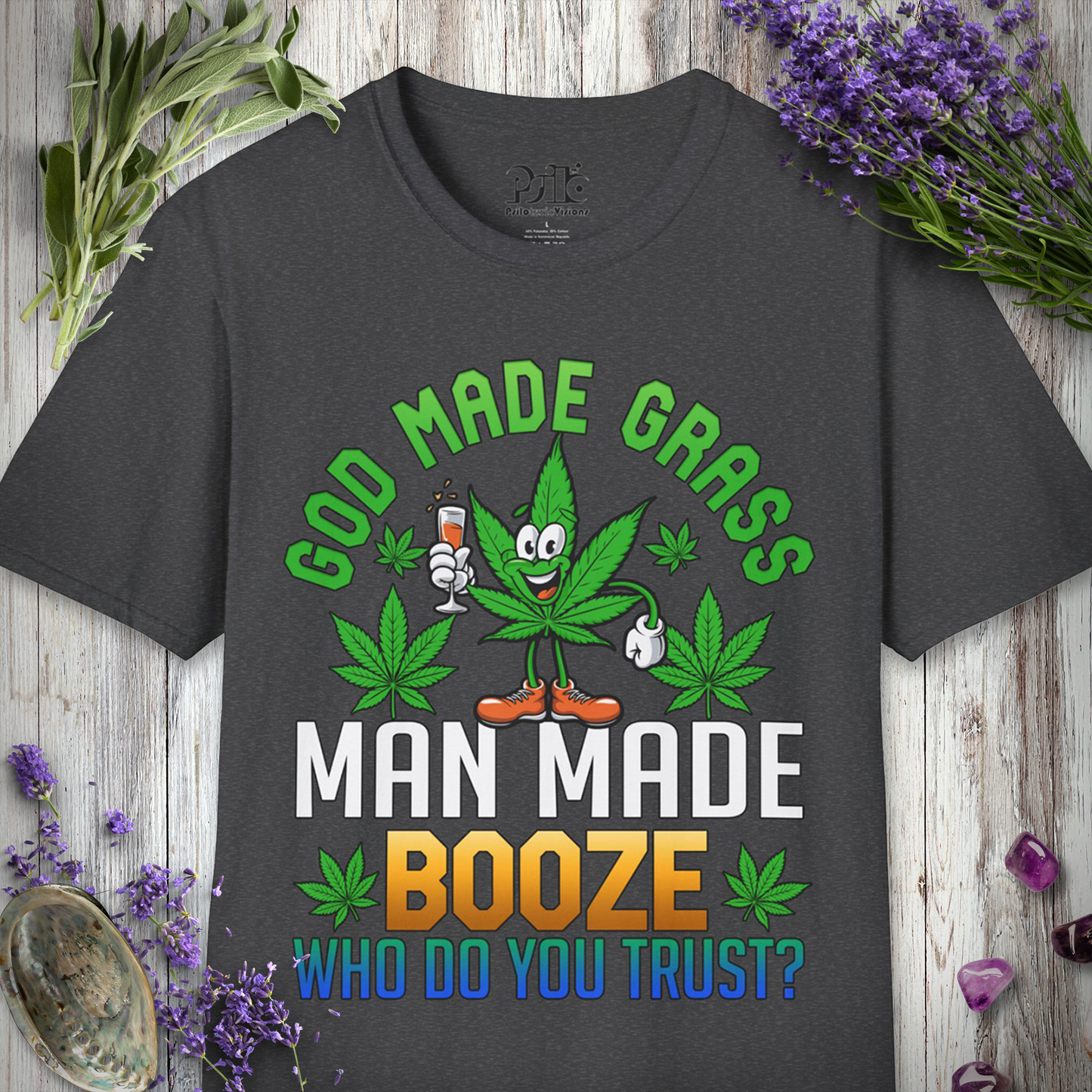 God Made Grass T-SHIRT