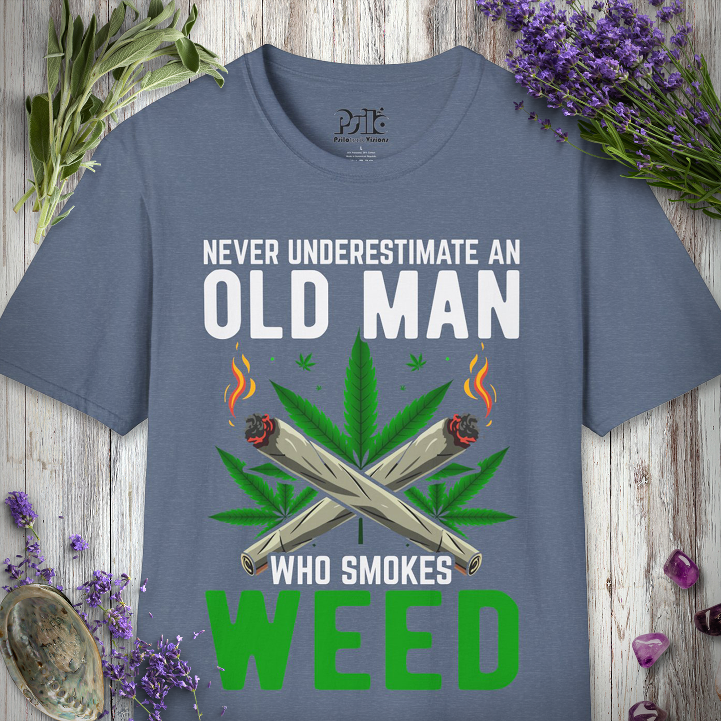 Old Man Weed T-SHIRT