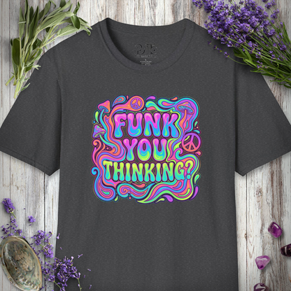 "Funk You Thinking (Pastel Neon)" T-SHIRT