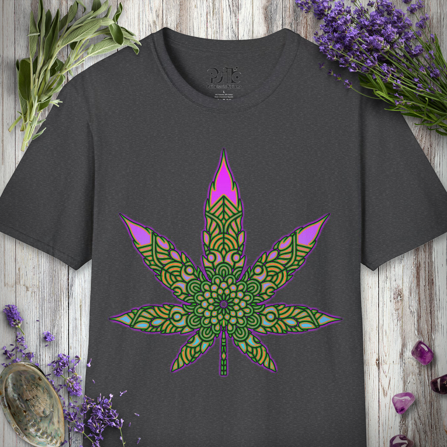 Cannabis Mandala T-SHIRT