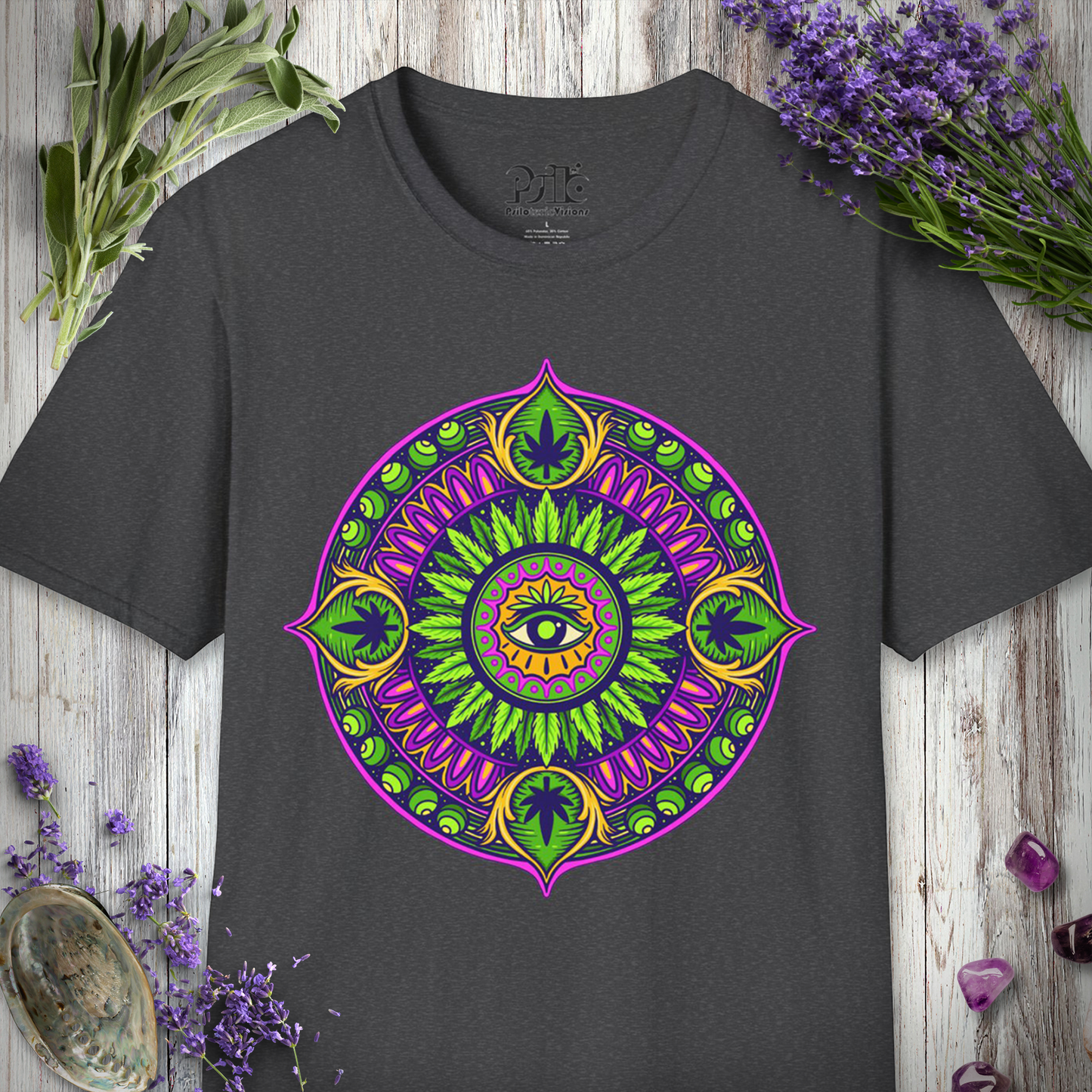 Marijuana Mandala T-SHIRT