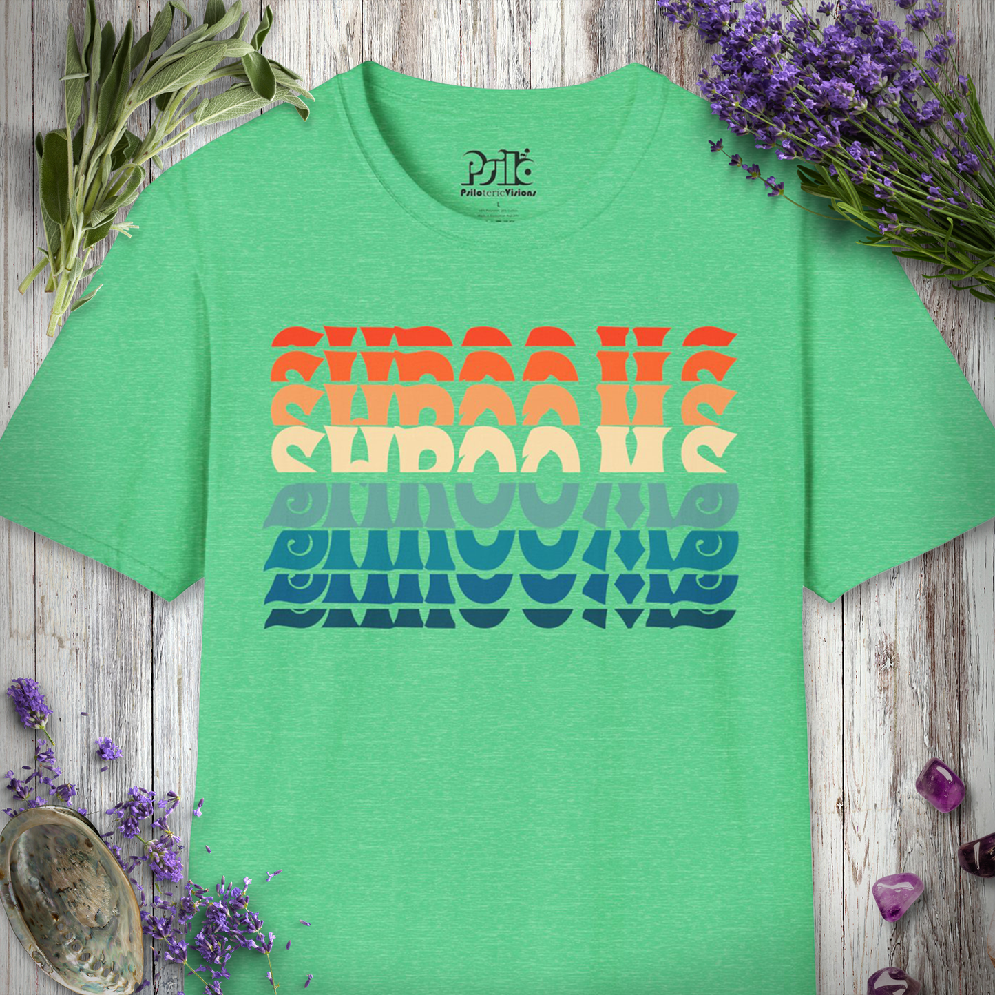 Shrooms Text Effect T-SHIRT