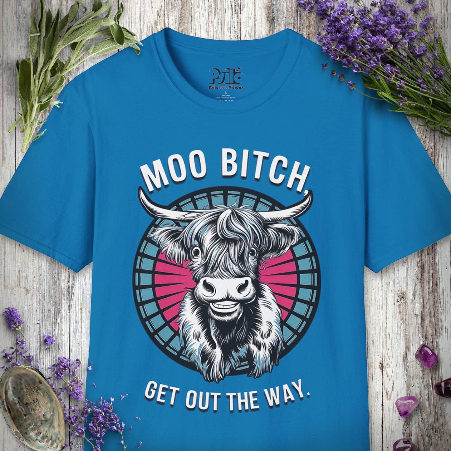 * Moo Bitch Get Out The Way T-SHIRT