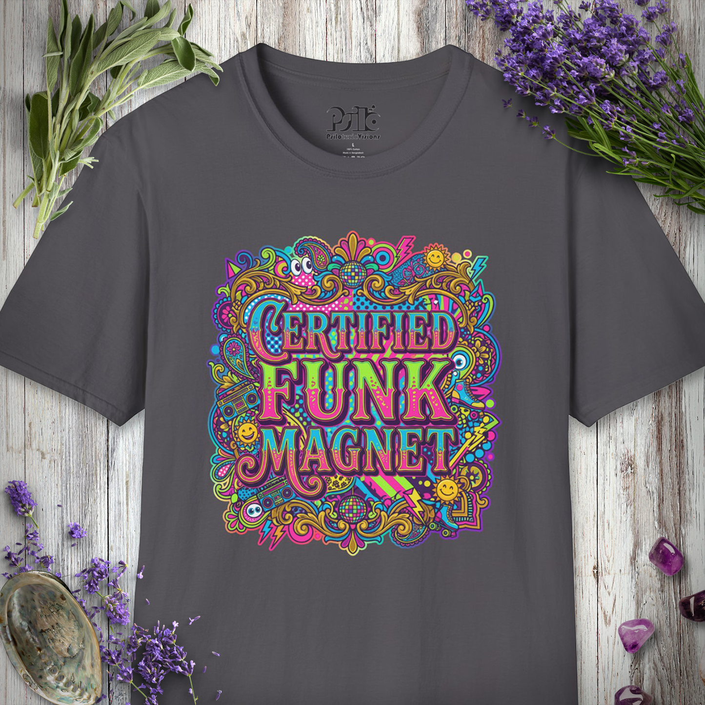 "Certified Funk Magnet" T-SHIRT