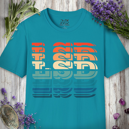 LSD Text Effect T-SHIRT