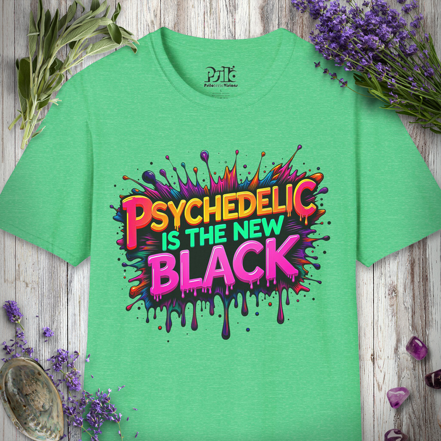 Psychedelic Is The New Black T-SHIRT