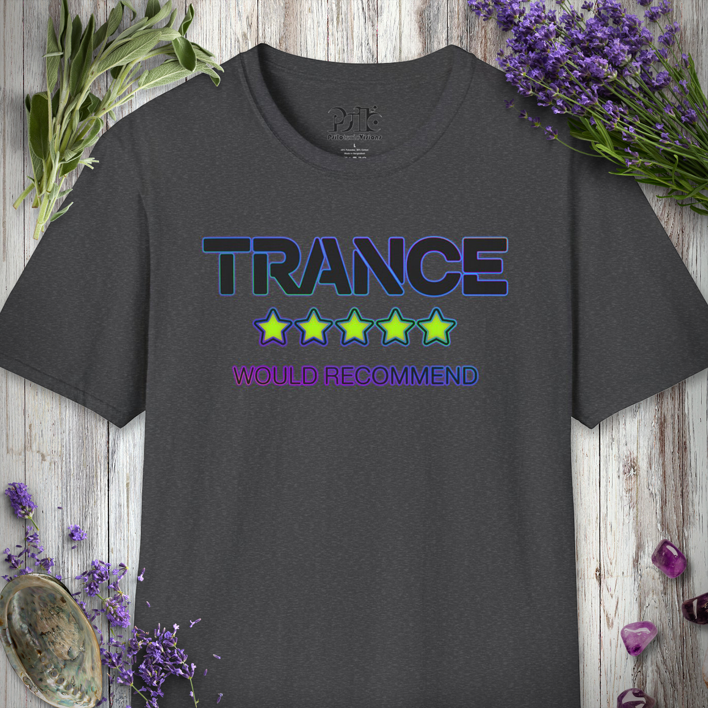 "Trance 5 Stars" T-SHIRT
