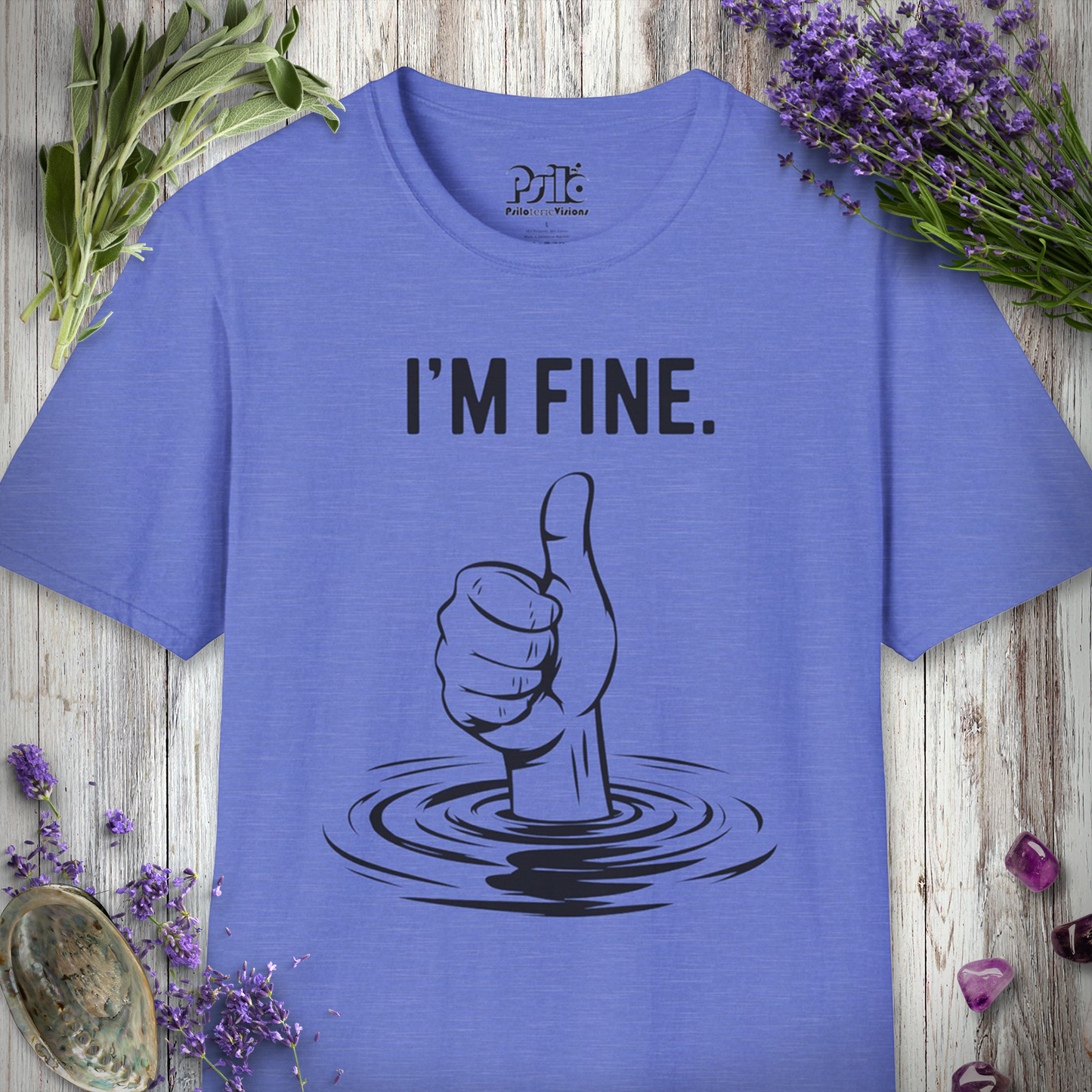 I'm Fine Thumbs UP T-SHIRT