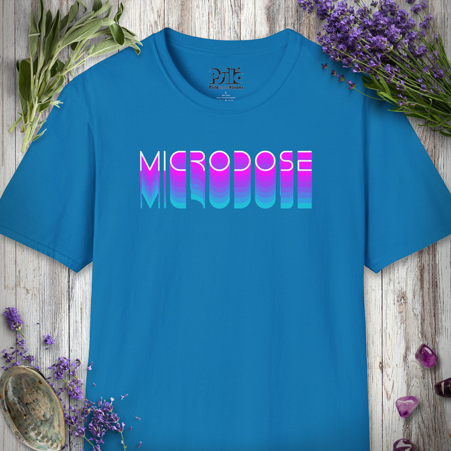 Microdose Text Effect T-SHIRT *