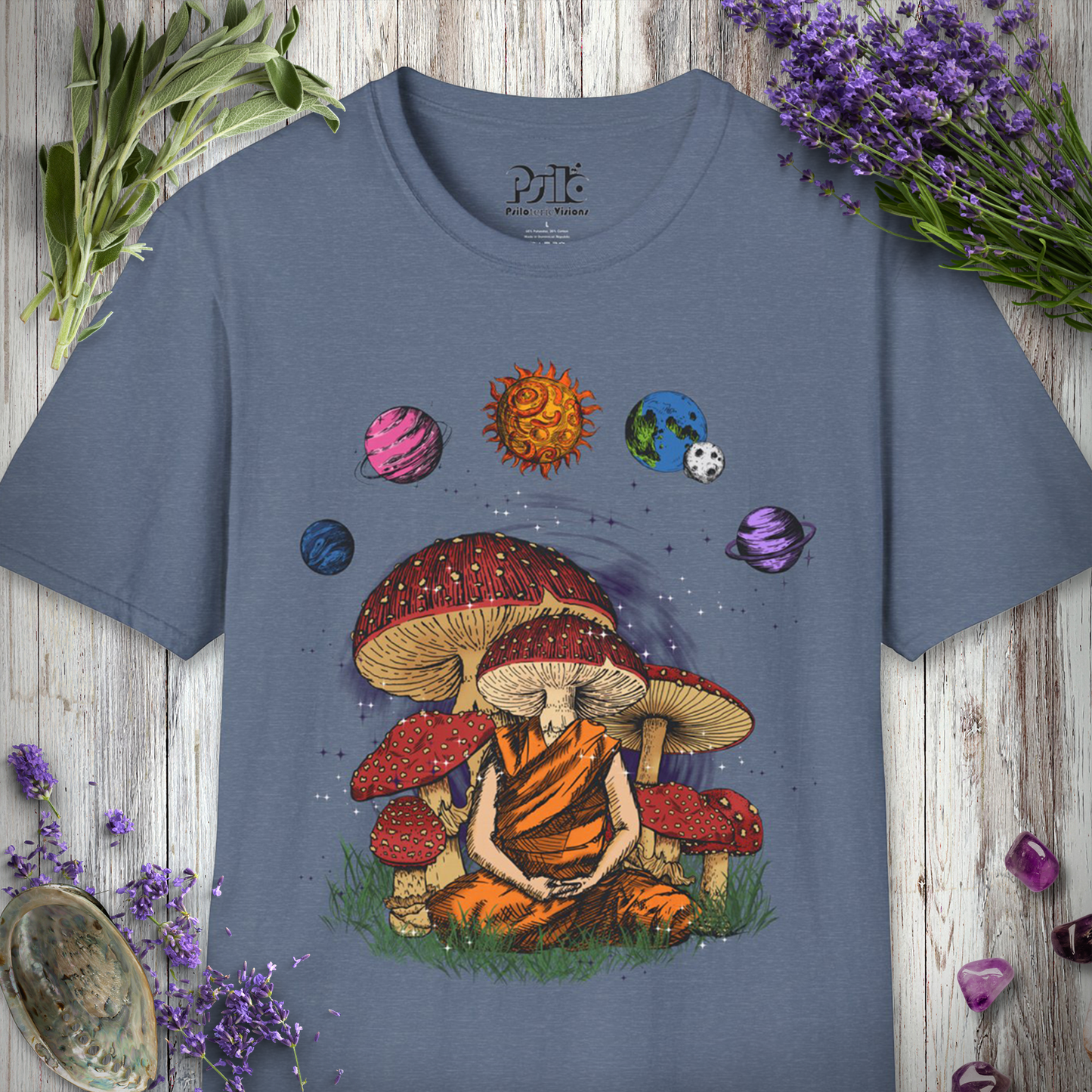 Buddhist Mushroom Head T-SHIRT