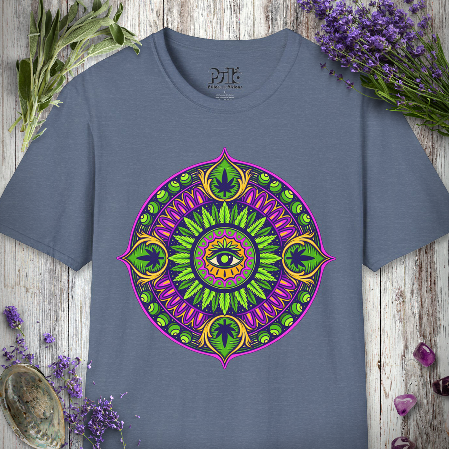 Marijuana Mandala T-SHIRT